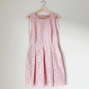 NWT Dusty Pink A-Line Flare Dress